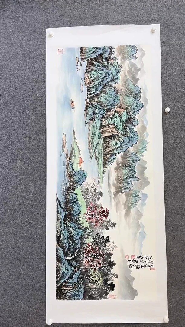 【闪购商品】国画姜国华-12平尺-国画