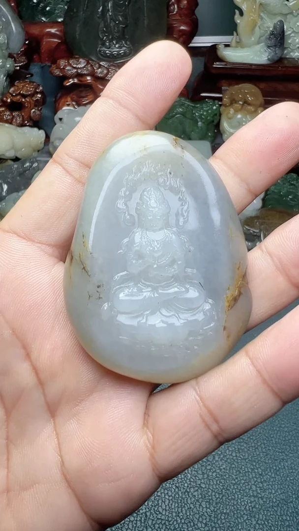 未镶嵌和田玉把件-