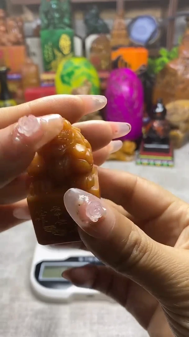 寿山石印石纯天然石料