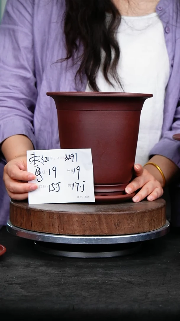 紫砂花盆花卉园艺3291+z