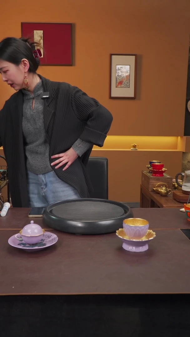 【闪购商品】杯【宜景窑系列】苏绣锦囊 20