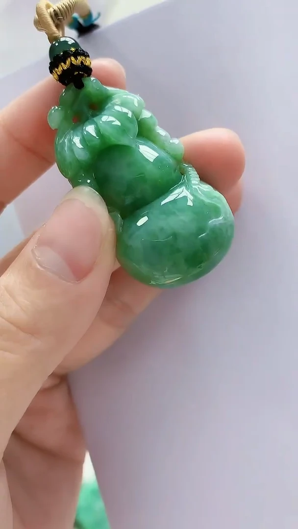 未镶嵌定制翡翠5060lr-毛货挂件32