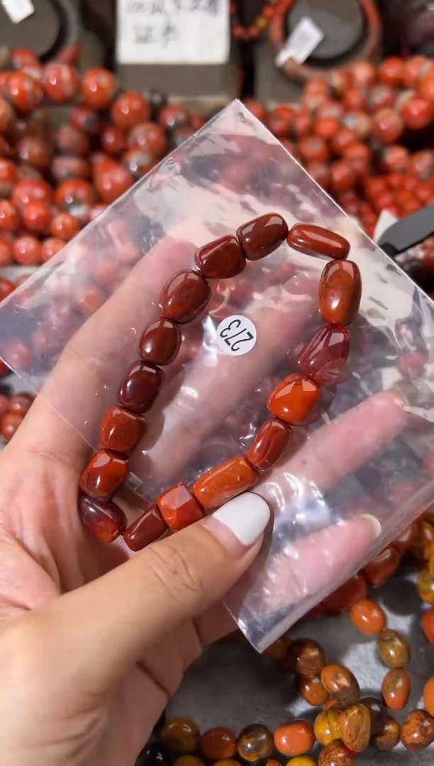 未镶嵌手串南红玛瑙11+