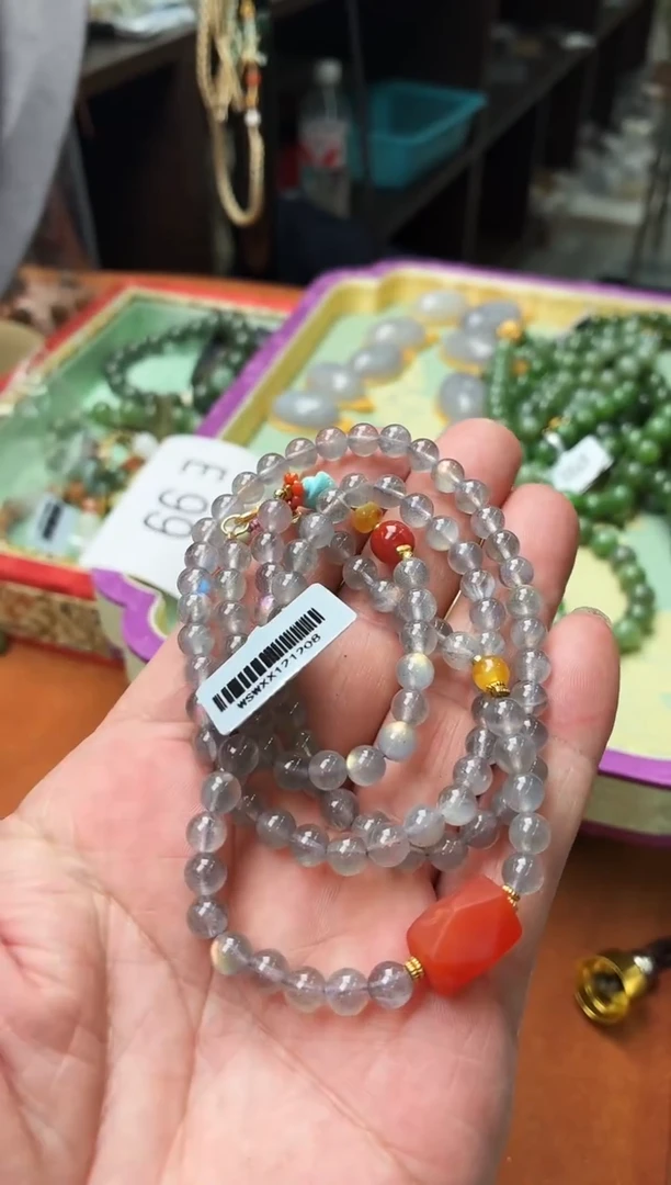 颈饰未镶嵌月光石A45