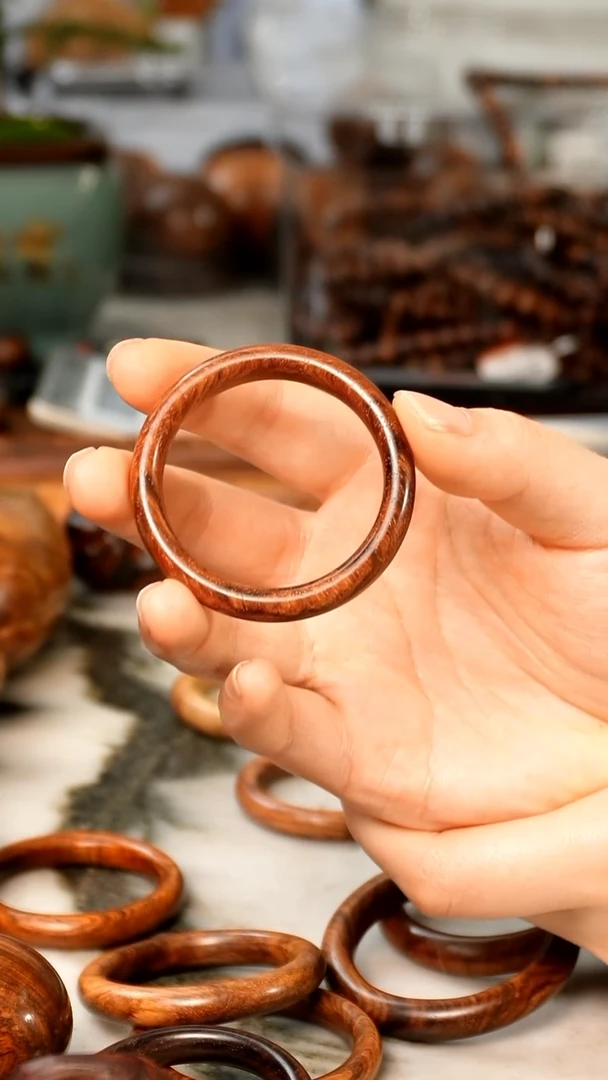 黄花梨/降香黄檀海黄小跑圈玩料