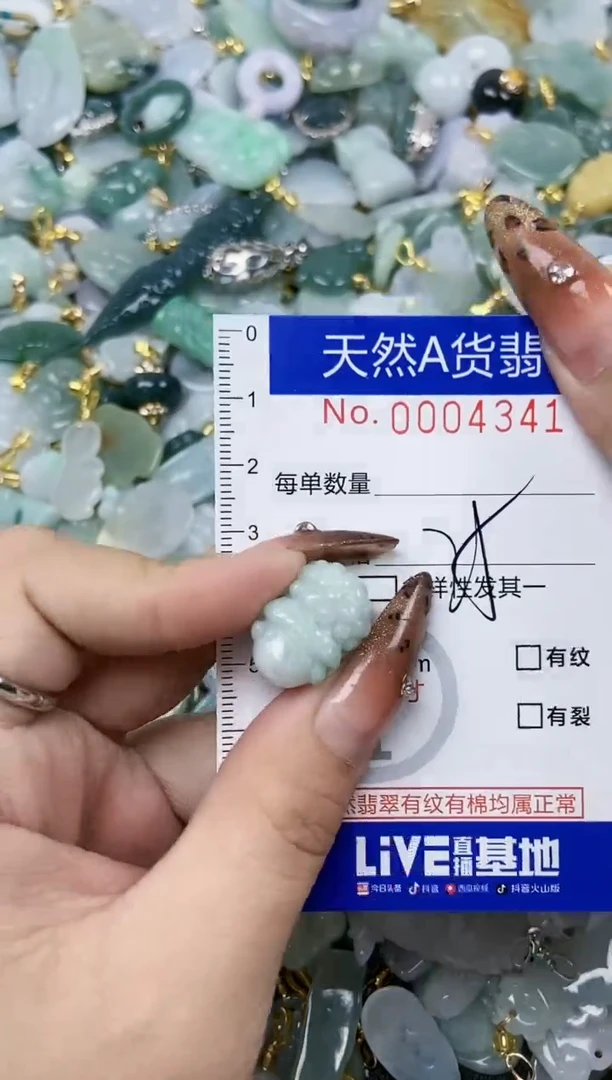 【闪购商品】翡翠颈饰未镶嵌天然A货翡翠