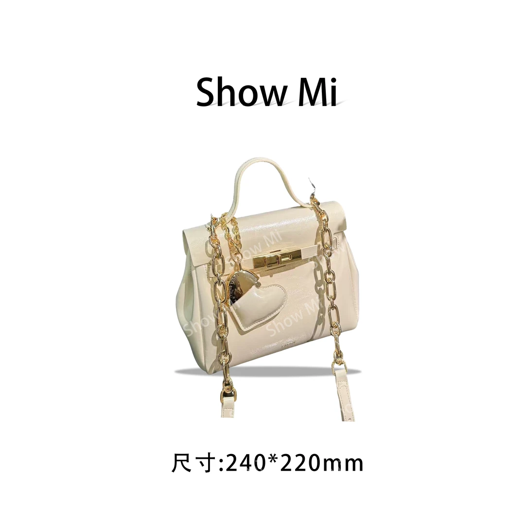 【Show Mi】SD-5370-奶油白-轻奢小众时尚百搭女士包包