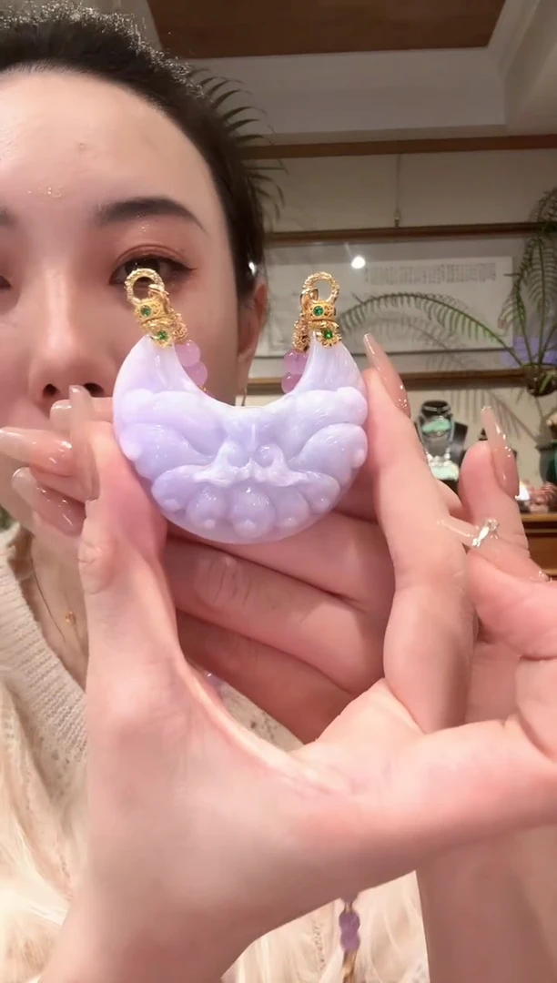 【闪购商品】翡翠颈饰未镶嵌国风