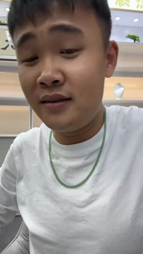 颈饰未镶嵌翡翠小****༝天然A货翡翠冰绿项链 多样性发一件