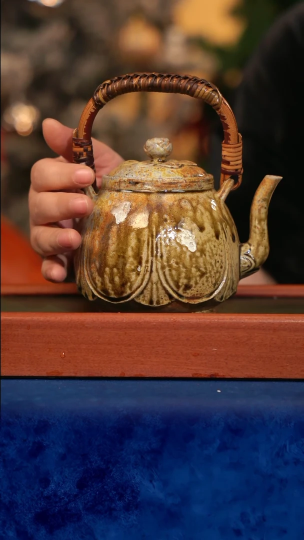 紫砂 宜兴紫砂 GFY   金丝 煮水壶