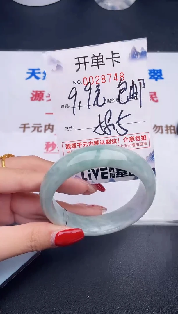 未镶嵌手镯翡翠48