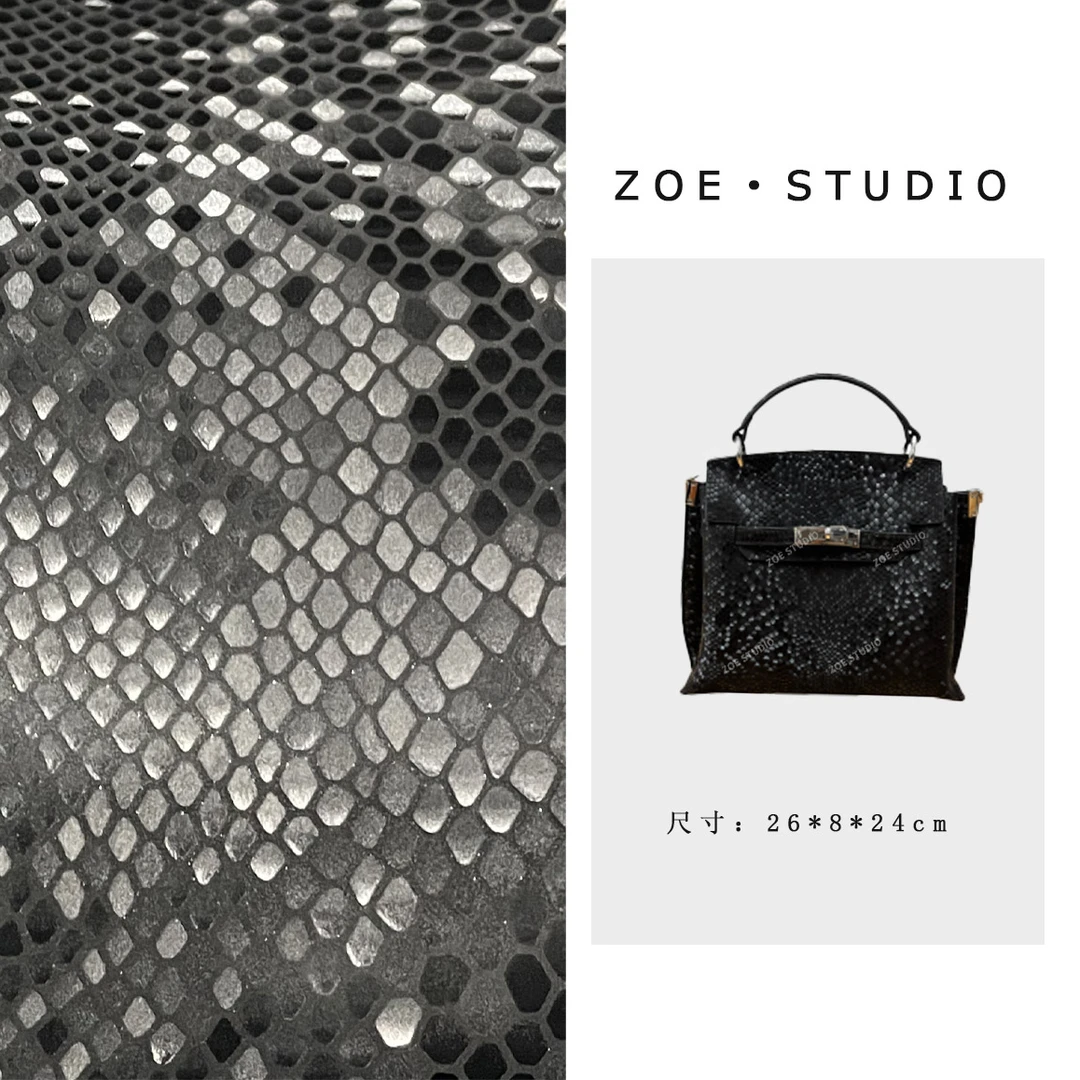 【佐伊甄选】QYX-81307-黑色轻奢女士时尚百搭小众通勤腋下斜挎包