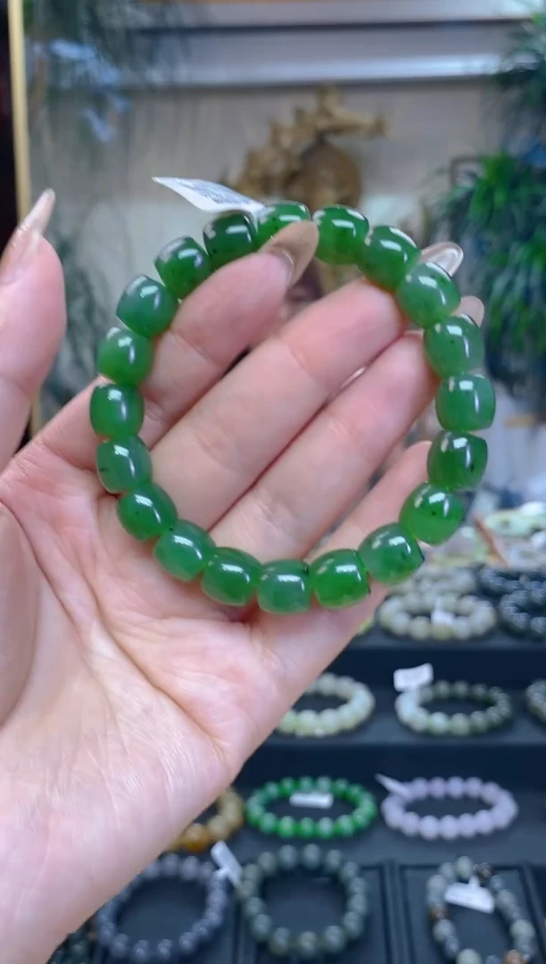 未镶嵌手串和田玉卡10