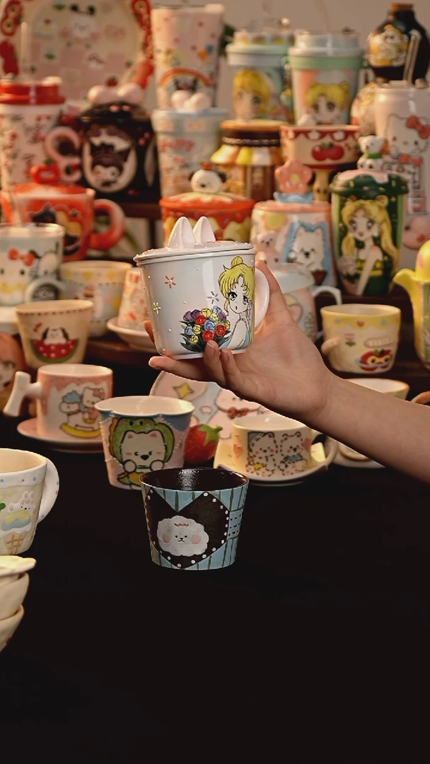 其他景德镇釉下彩手绘设计师款陶瓷