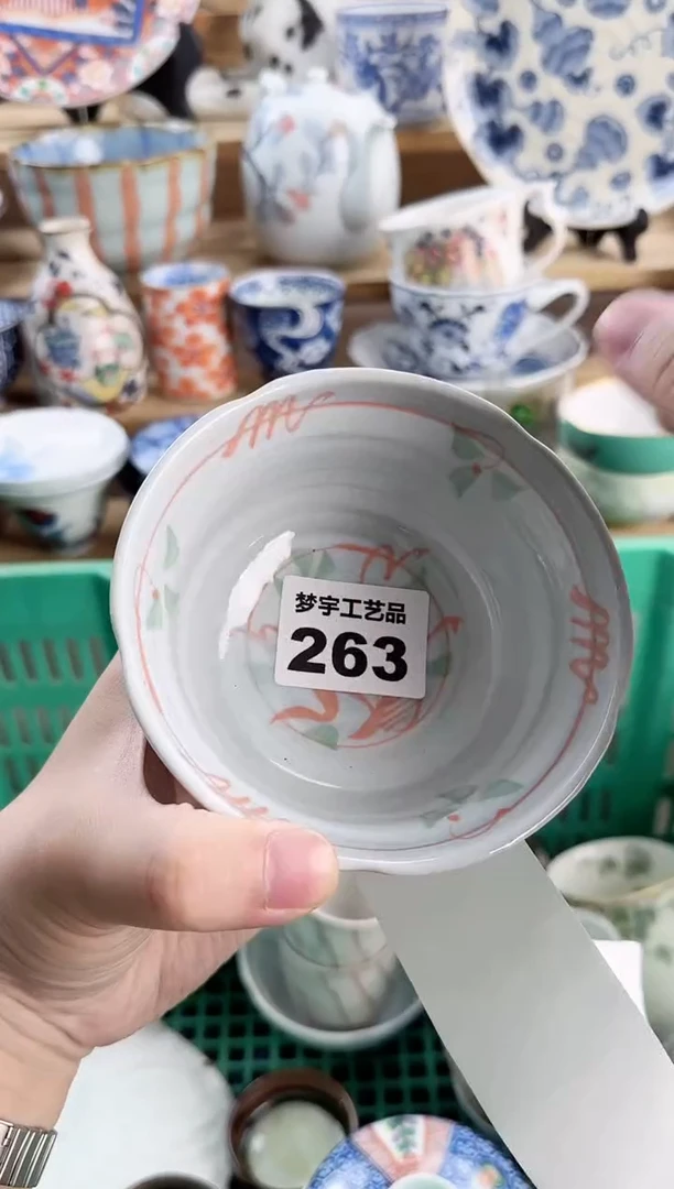 瓷片长****眼瓷器  R    263