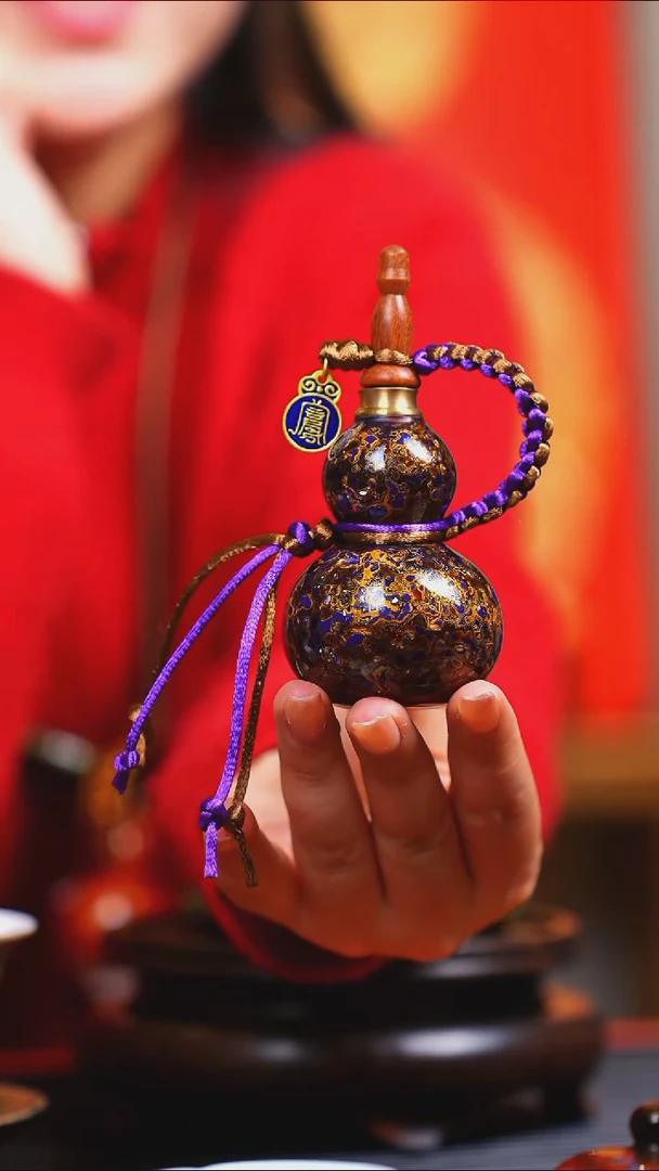 【闪购商品】JR071过年礼臻选大漆酒葫芦