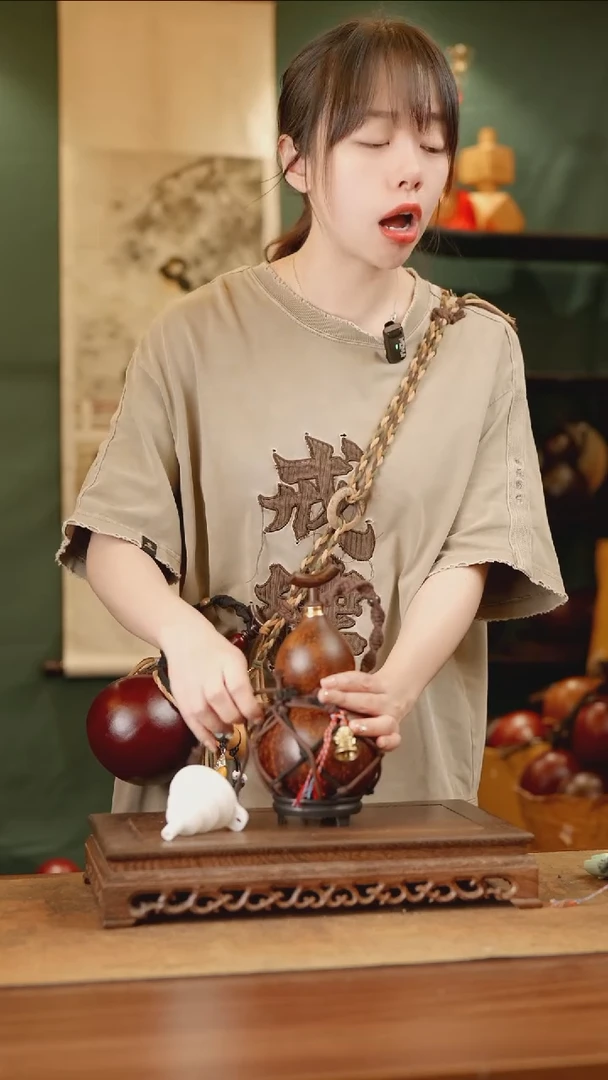 13号精品天然大漆酒葫芦一物一拍~