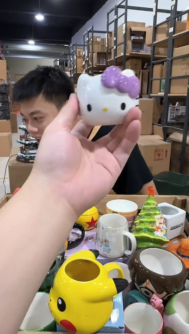 瓷片紫色kt猫香薰