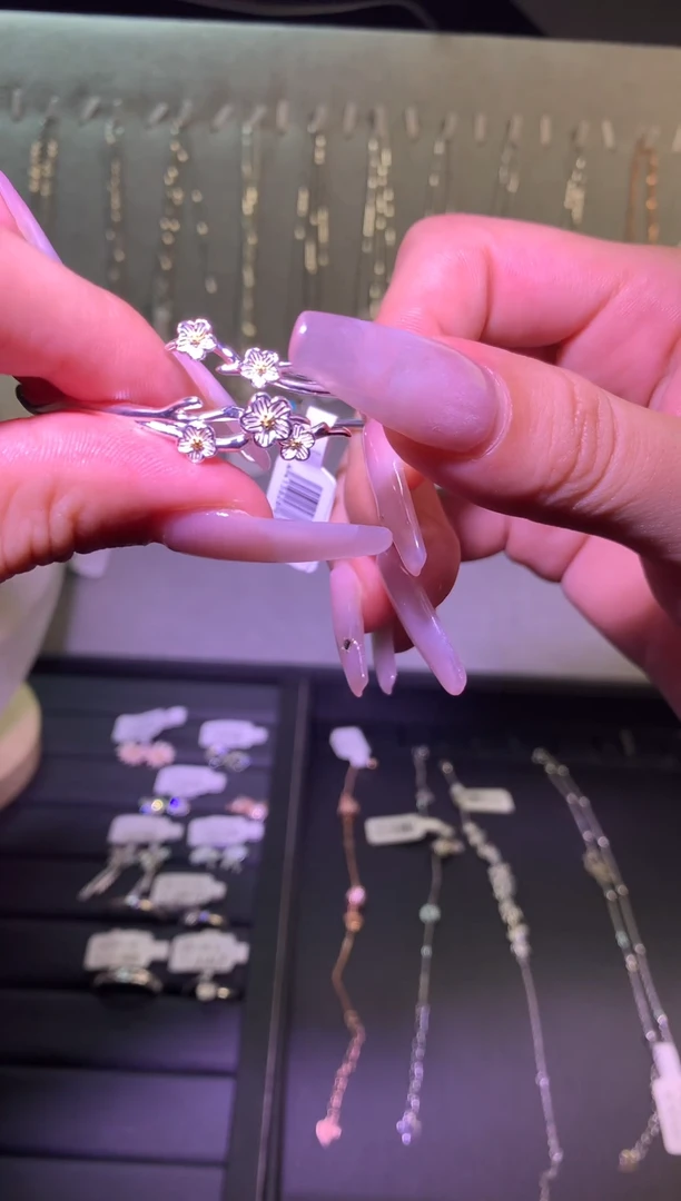 锆石925银JZ468莫离戒指