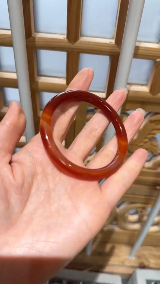 【闪购商品】玛瑙/玉髓手镯未镶嵌手镯57