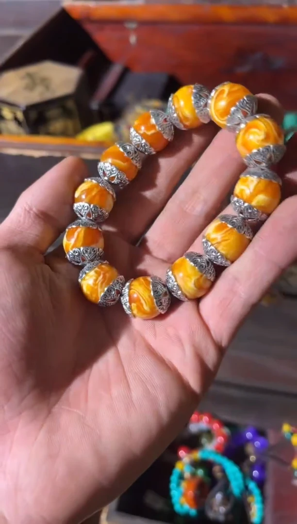 【闪购商品】蜜蜡手链未镶嵌94羊羊羊羊羊羊羊羊