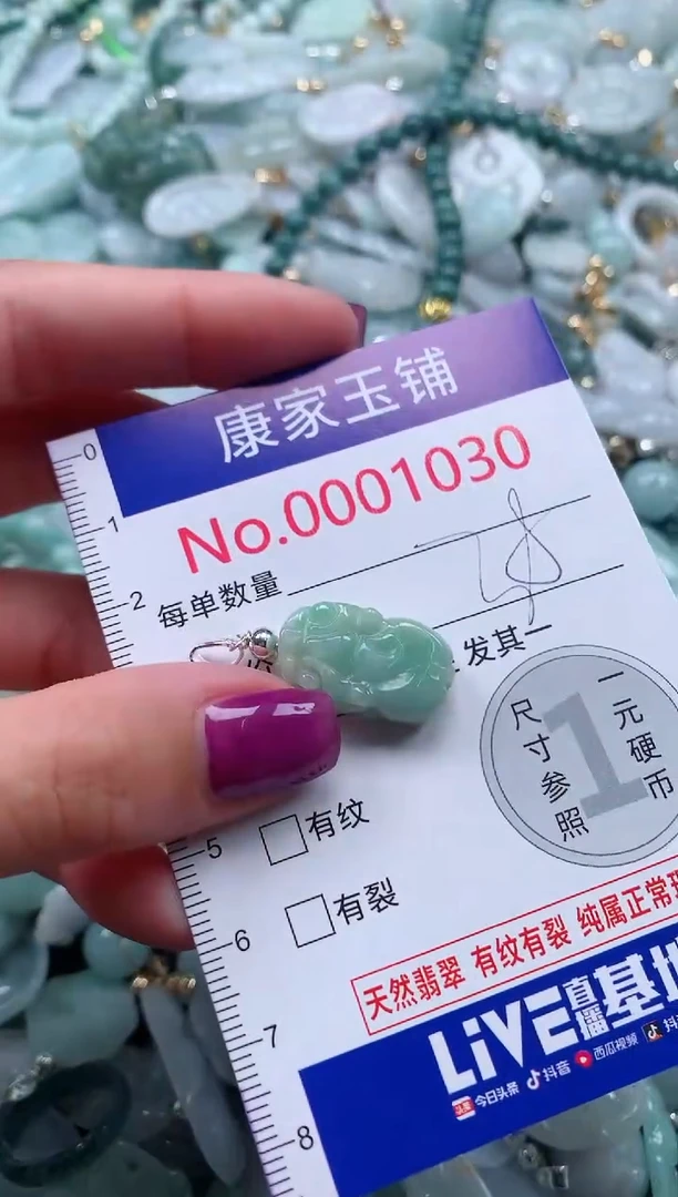 颈饰未镶嵌翡翠1030