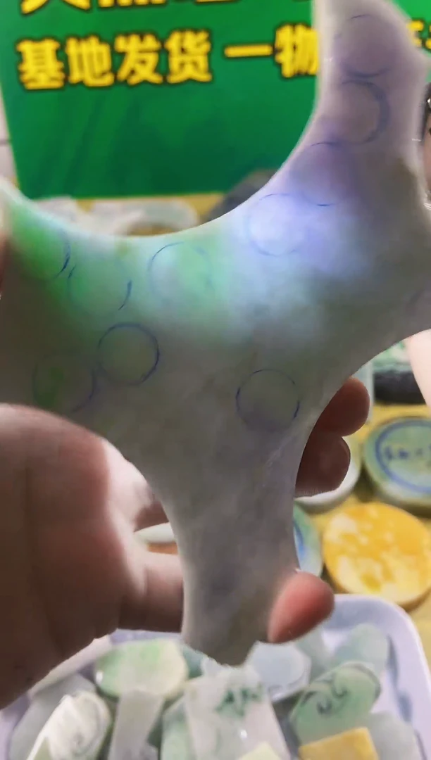 翡翠未镶嵌颈饰裸石05