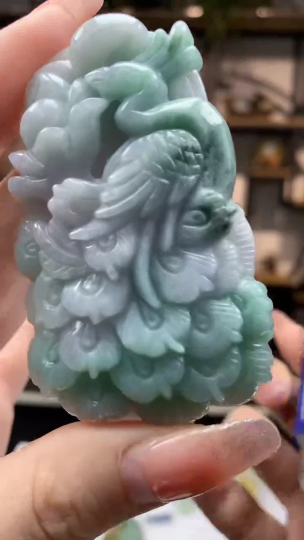 【闪购商品】定制翡翠未镶嵌1063ry-jj挂件5