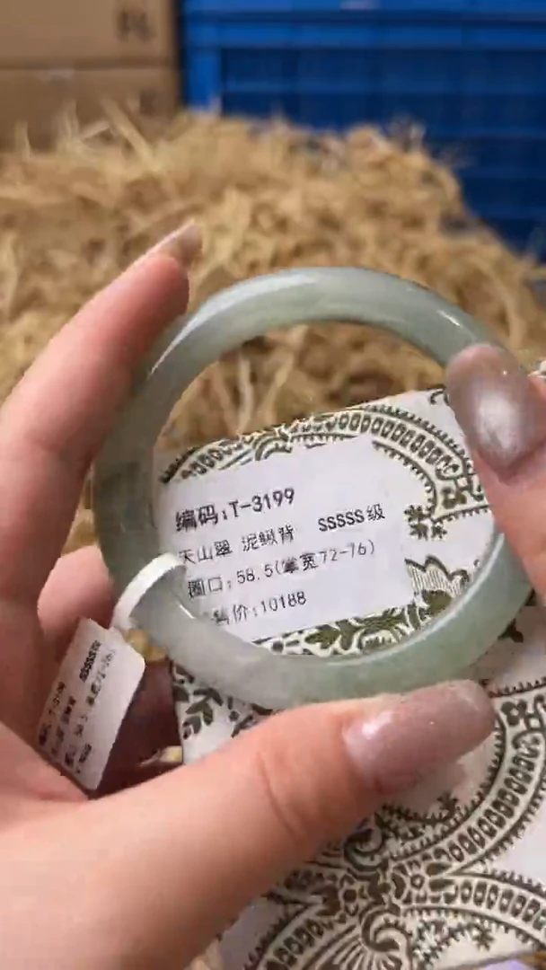 未镶嵌手镯石英质玉T-3199