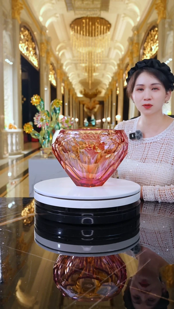 摆件YB00017琉璃艺术果碗