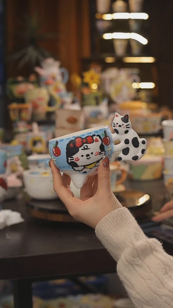 景德镇釉下彩绘设计师款式陶瓷