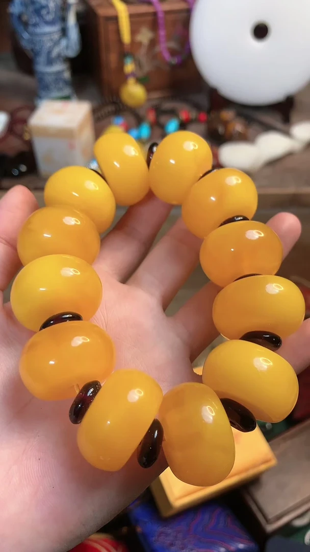 【闪购商品】蜜蜡手串未镶嵌玉瑞专属精选摆件