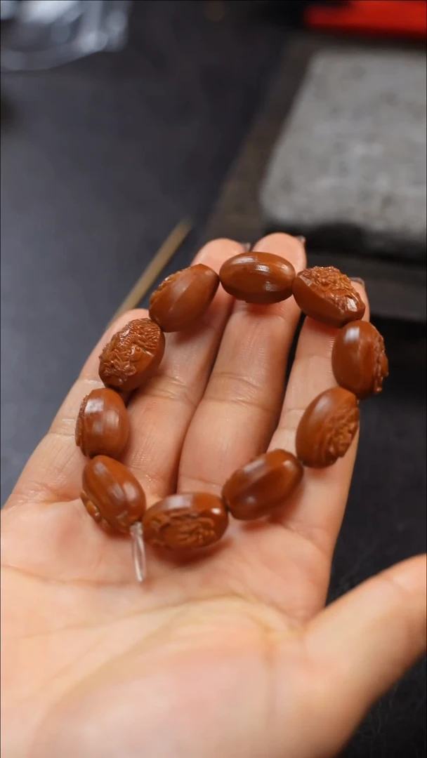 手串/手链橄榄核九林核雕文玩作品