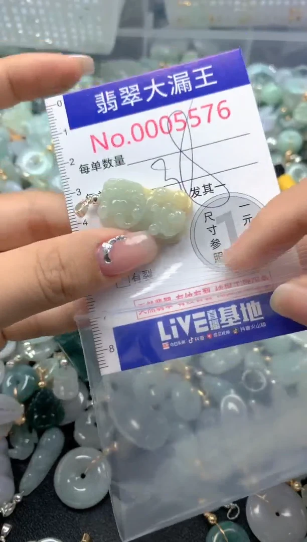 颈饰未镶嵌翡翠5576