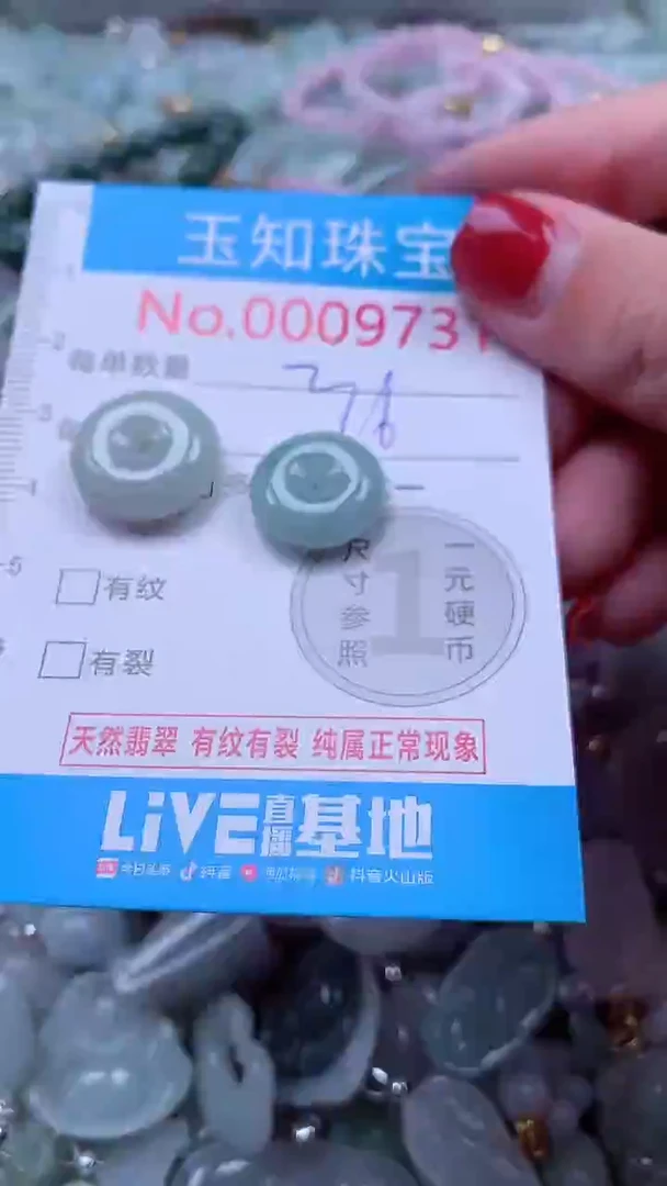 吊坠(不含链)未镶嵌翡翠9731