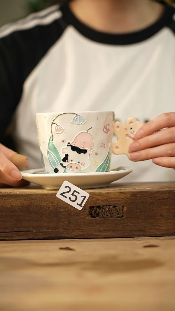 瓷片新品！设计师款落单咖啡杯 系列！！！