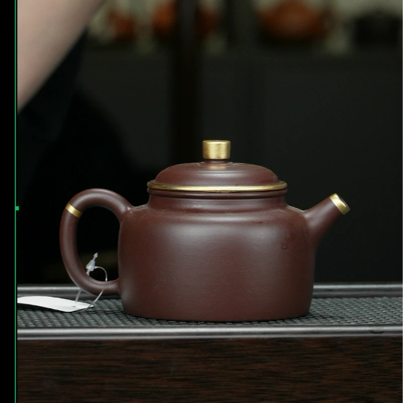 D0443宜兴紫砂德钟壶250cc