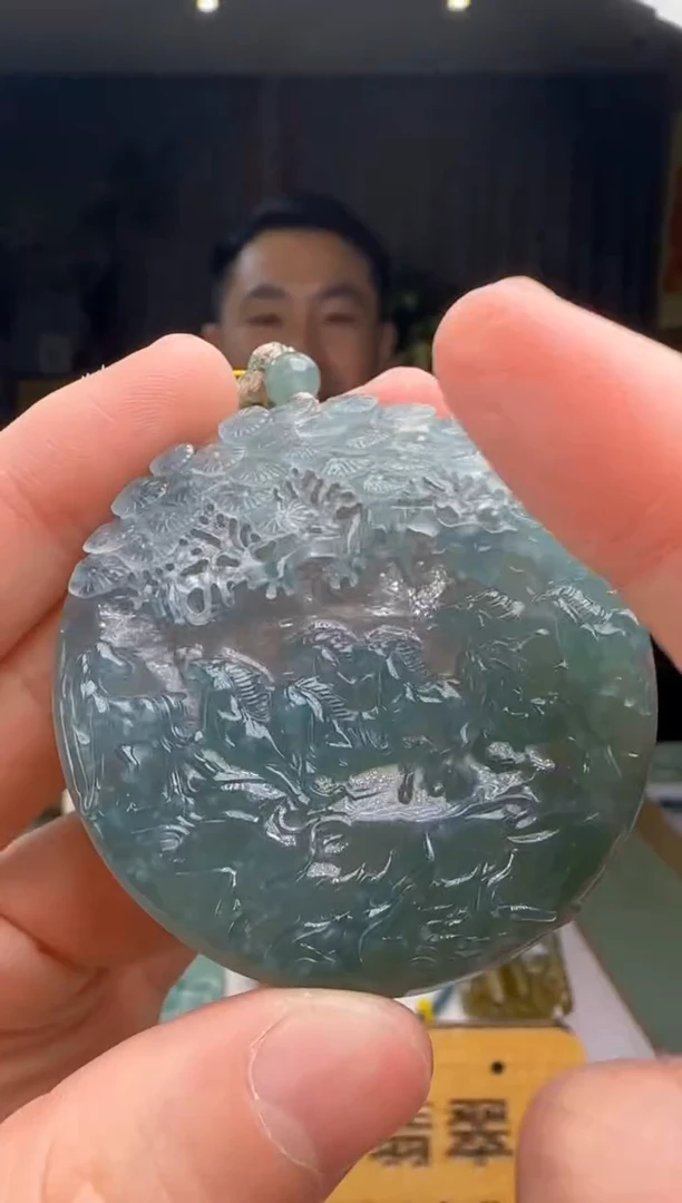 【闪购商品】翡翠吊坠(不含链)未镶嵌多样性发一DY@@WS50118H009