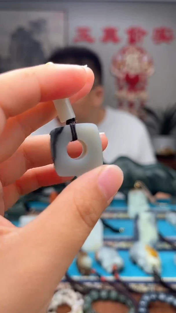 和田玉未镶嵌挂件1