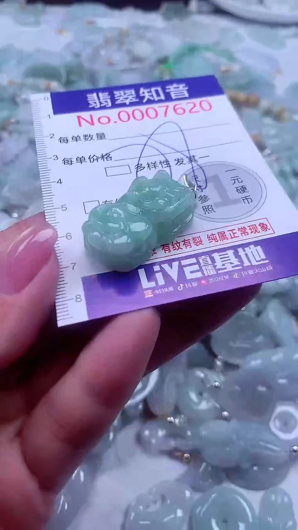 颈饰未镶嵌翡翠7620