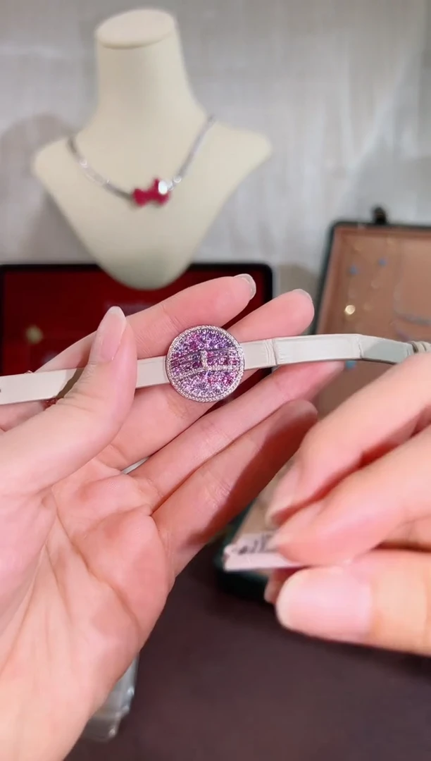 颈饰彩色蓝宝石18K金镶嵌BN18188-D#-W#76