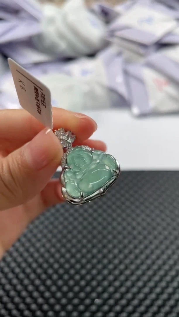 颈饰未镶嵌翡翠 6213 佛公