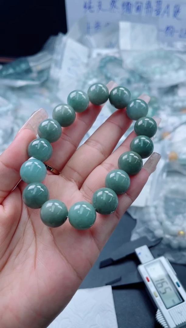 未镶嵌戒指翡翠珠串