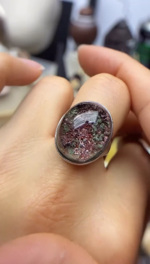 银S925镶嵌珠宝半成品水晶水晶水晶