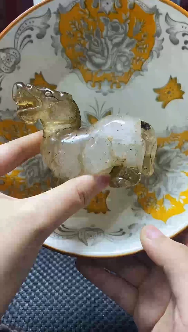 瓷片瓷片 瓷器 摆件 1个