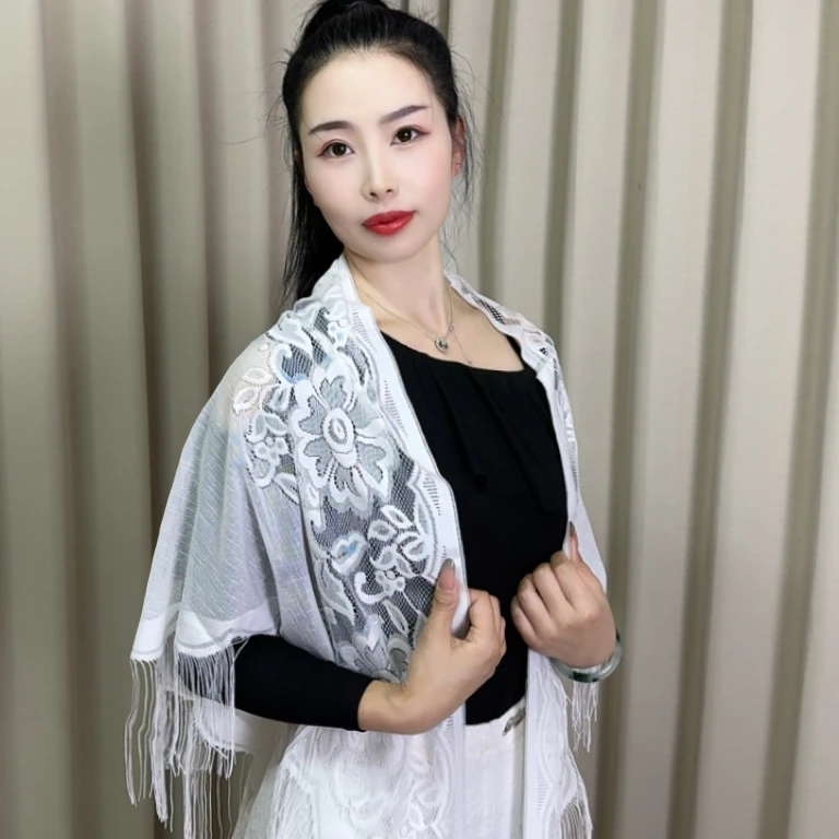 薇葶丹斯舞蹈服饰WAITINGDANCE蕾丝披肩WT011