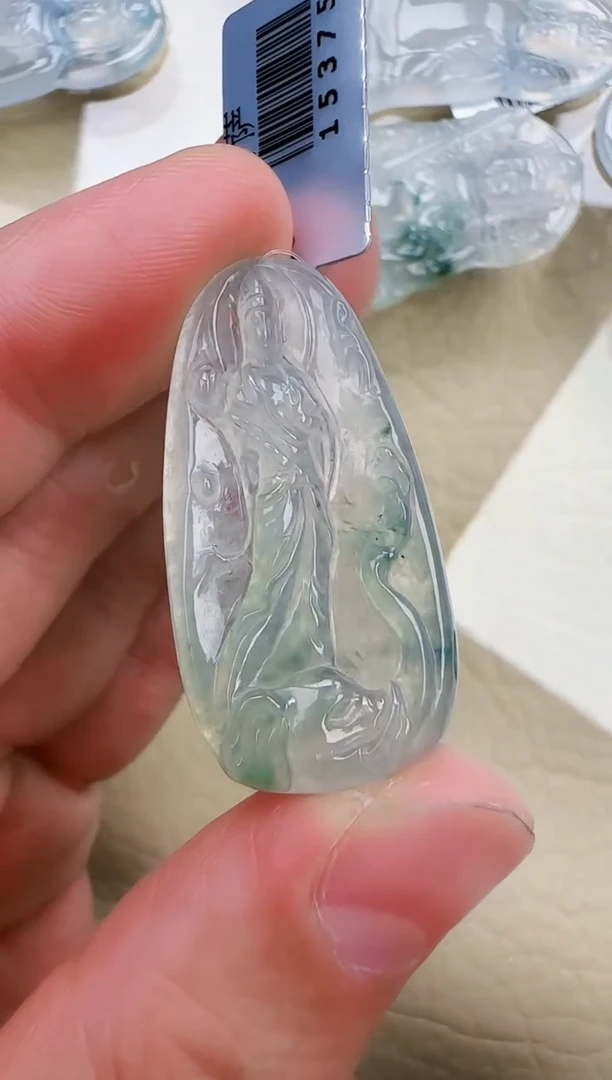 翡翠未镶嵌颈饰缅甸翡翠a货