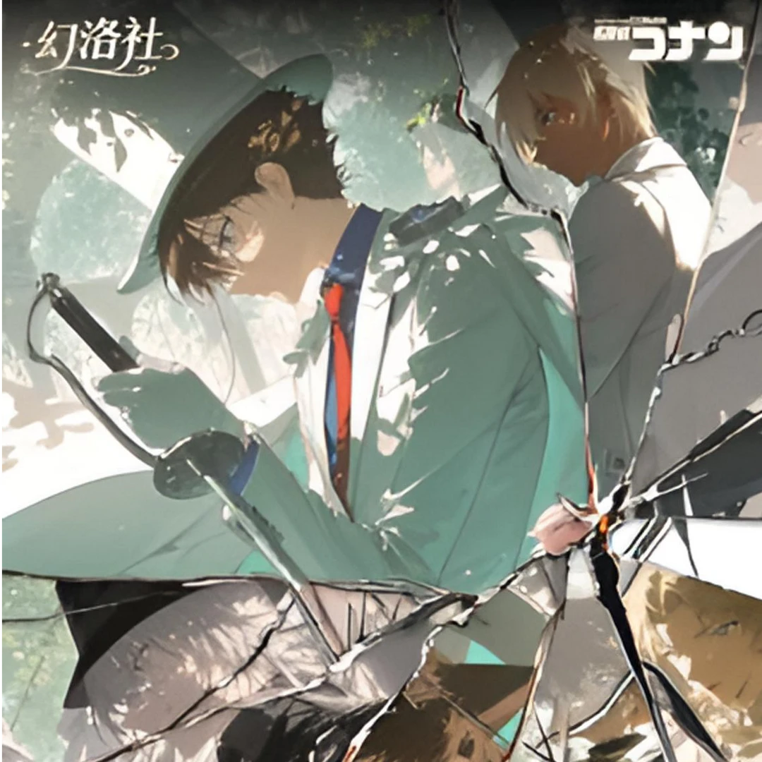 【齿轮停摆】幻洛社柯南亚克力色纸/二次元/盲盒/代拆/拆卡