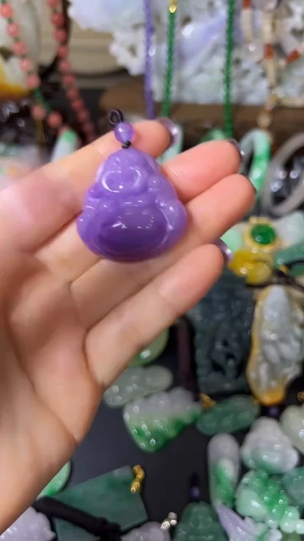 颈饰未镶嵌翡翠佛工