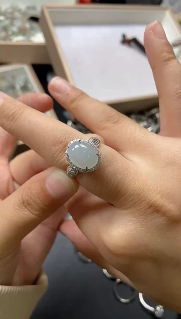 颈饰未镶嵌翡翠天然翡翠a货161